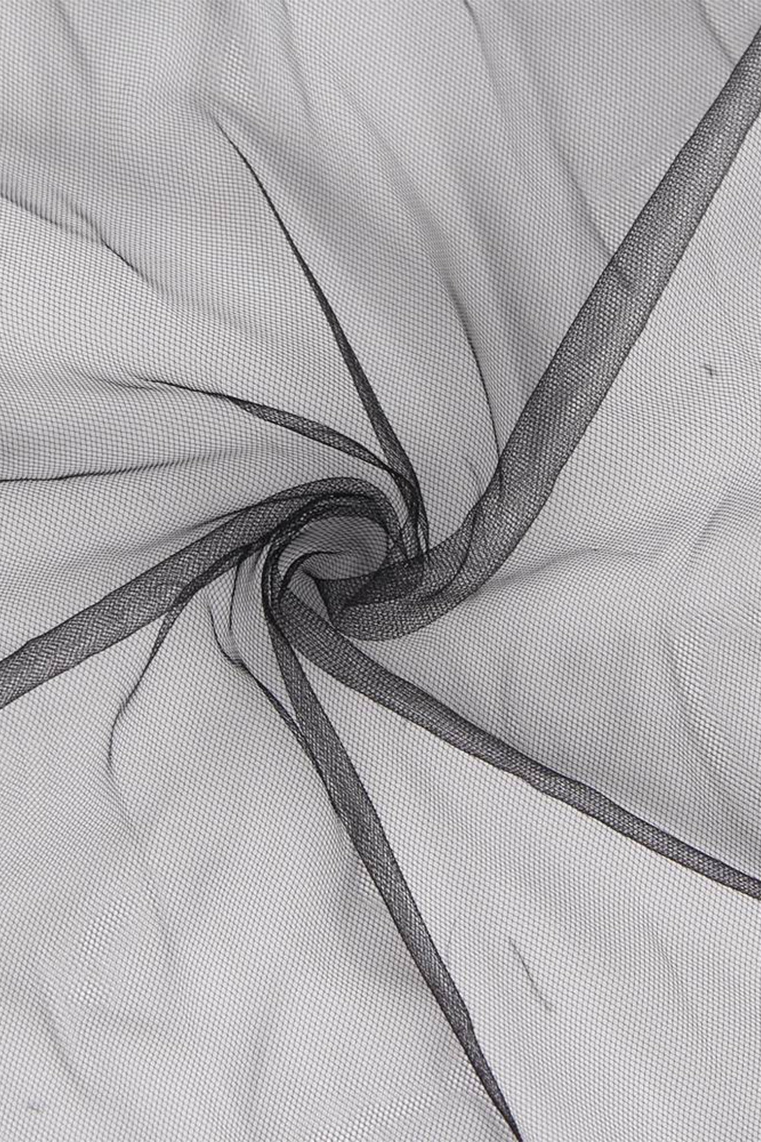 روب شيفون أطراف ريش مع حزام ساتان