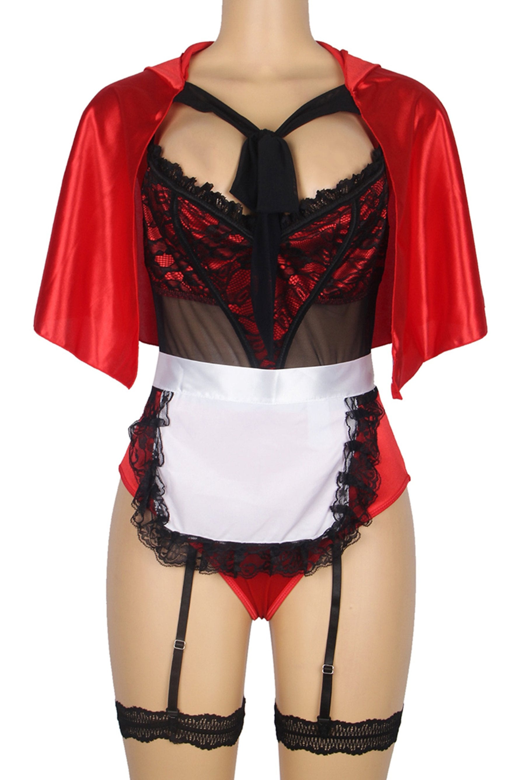 Halloween Adult Little Red Riding Hood Cosplay Costume