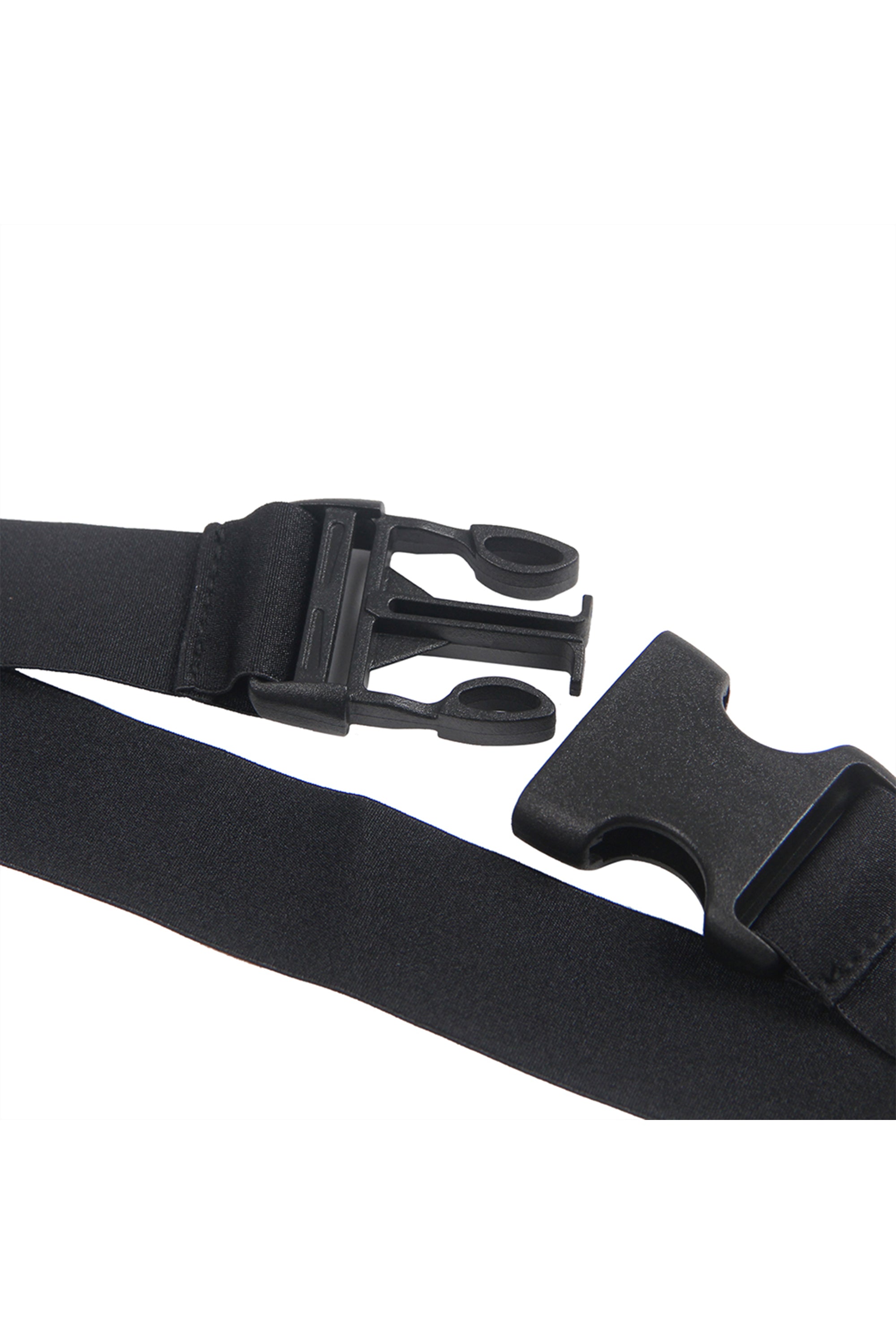 Black Double Shoulder Straps Red Plaid Bodysuit Costume with Waist Belt