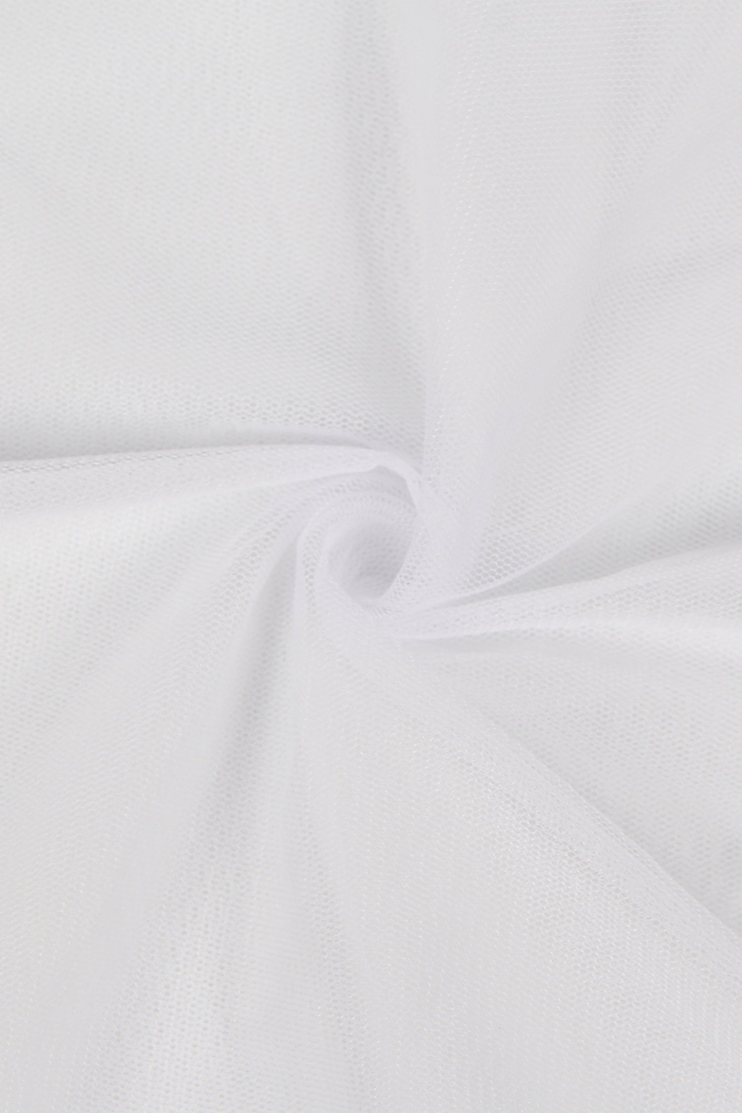 Translucent Bridal White, Long Robe with Long Sleeves