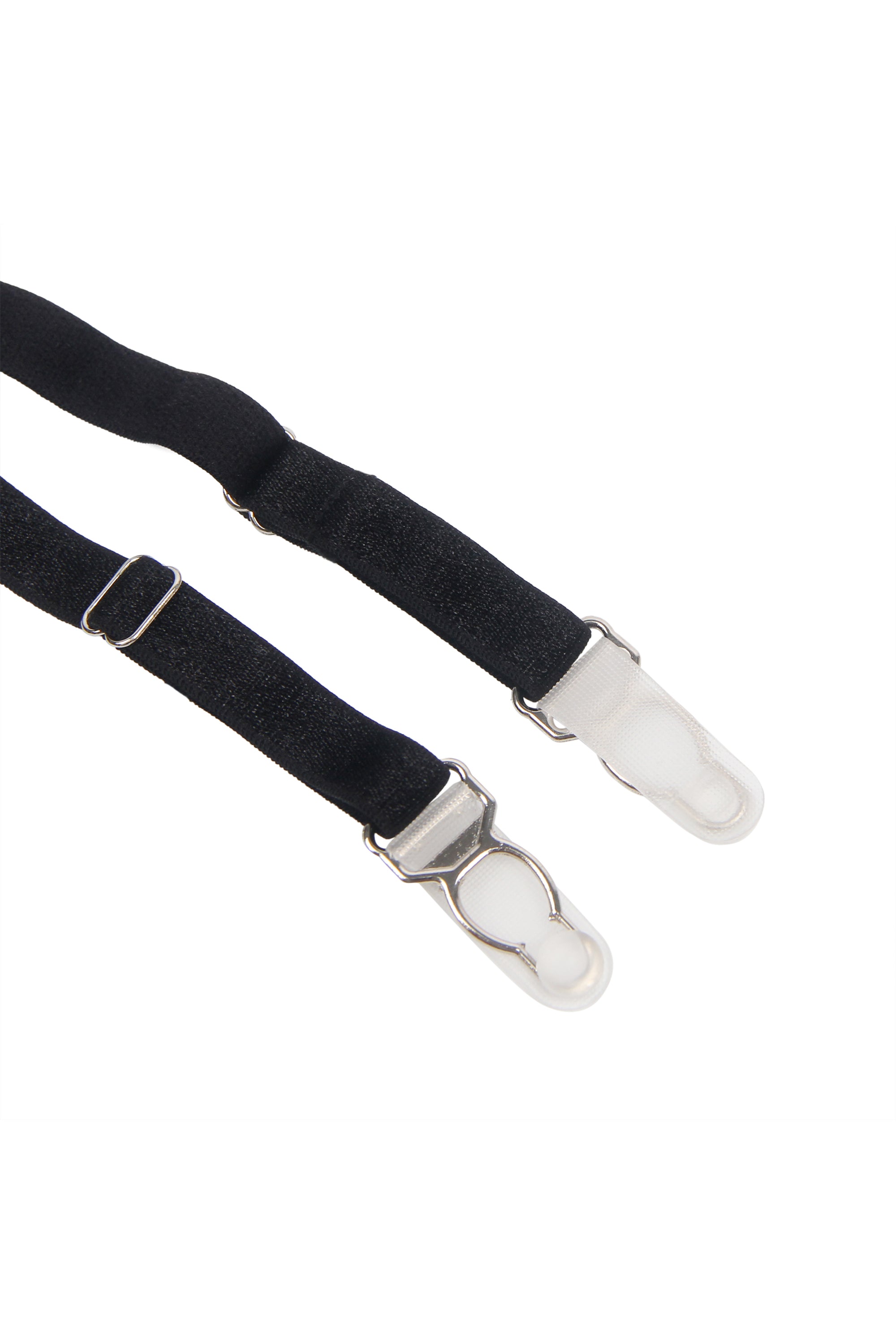 Black Faux Leather Mesh Maid Costume