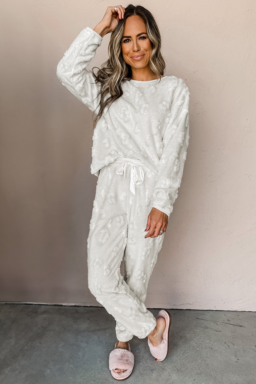 بيجامة نسائية فرو شتوي سميك