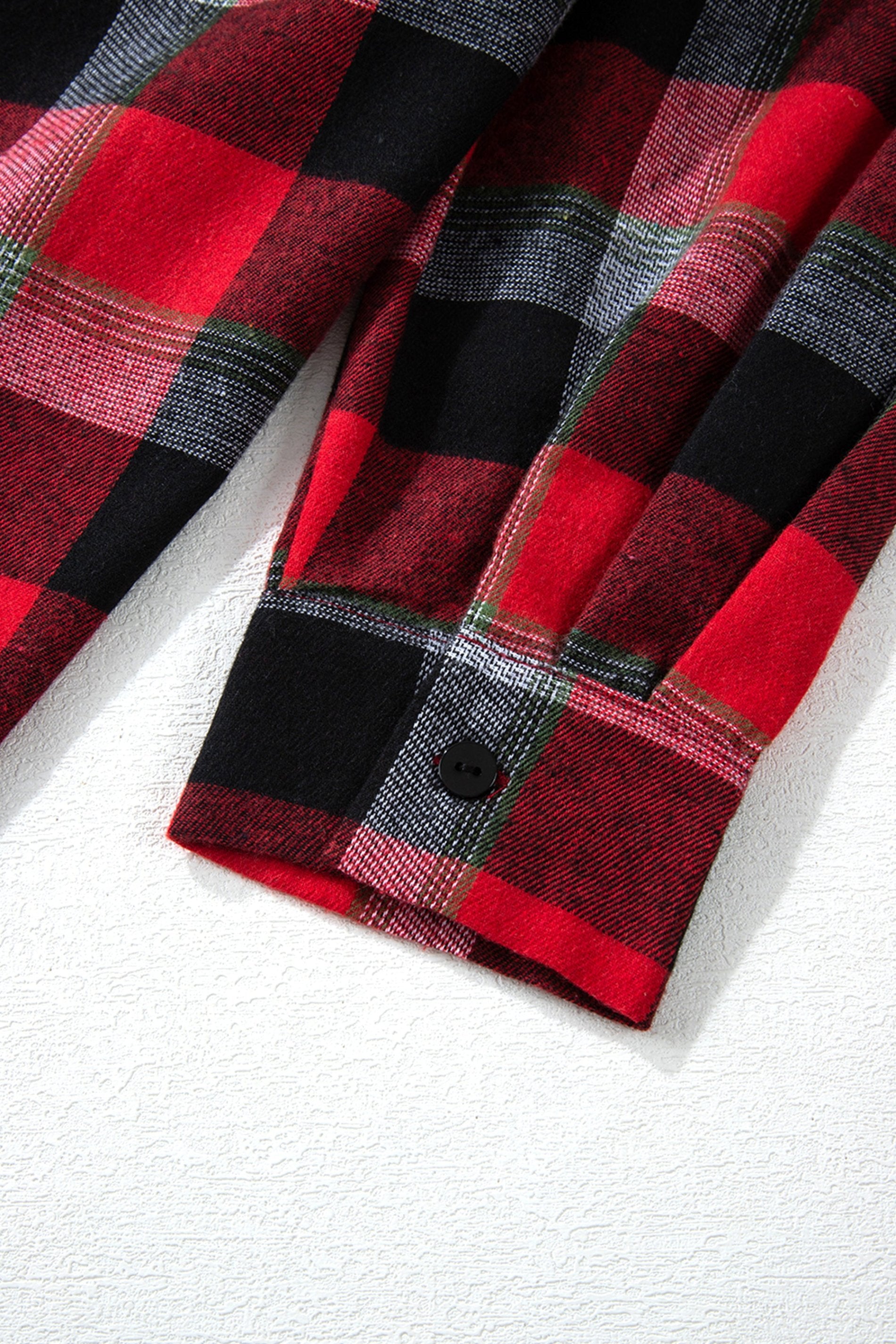 Cheap winter pajama checkered red
