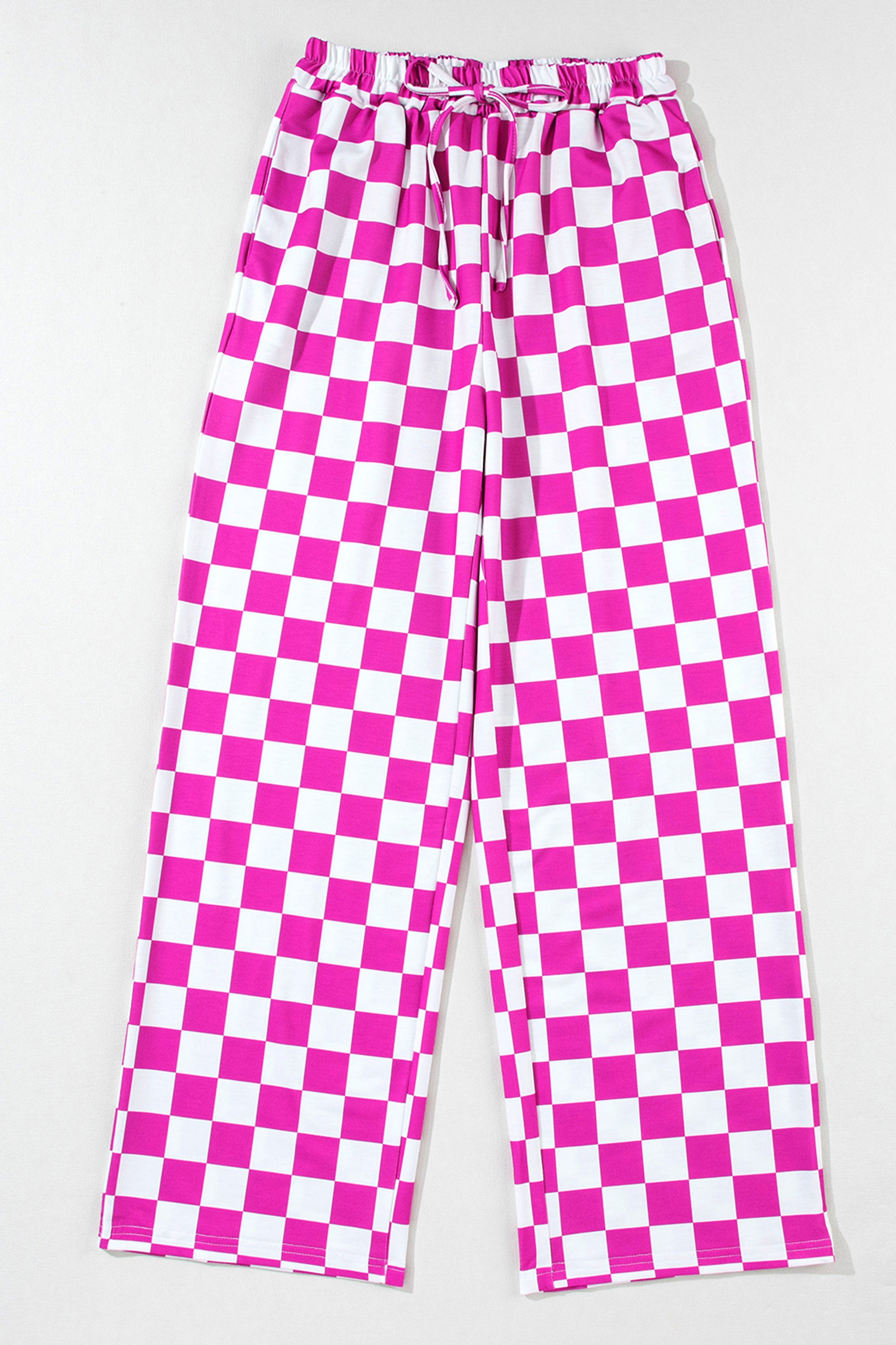 Print Tee and Pants Pajama Set