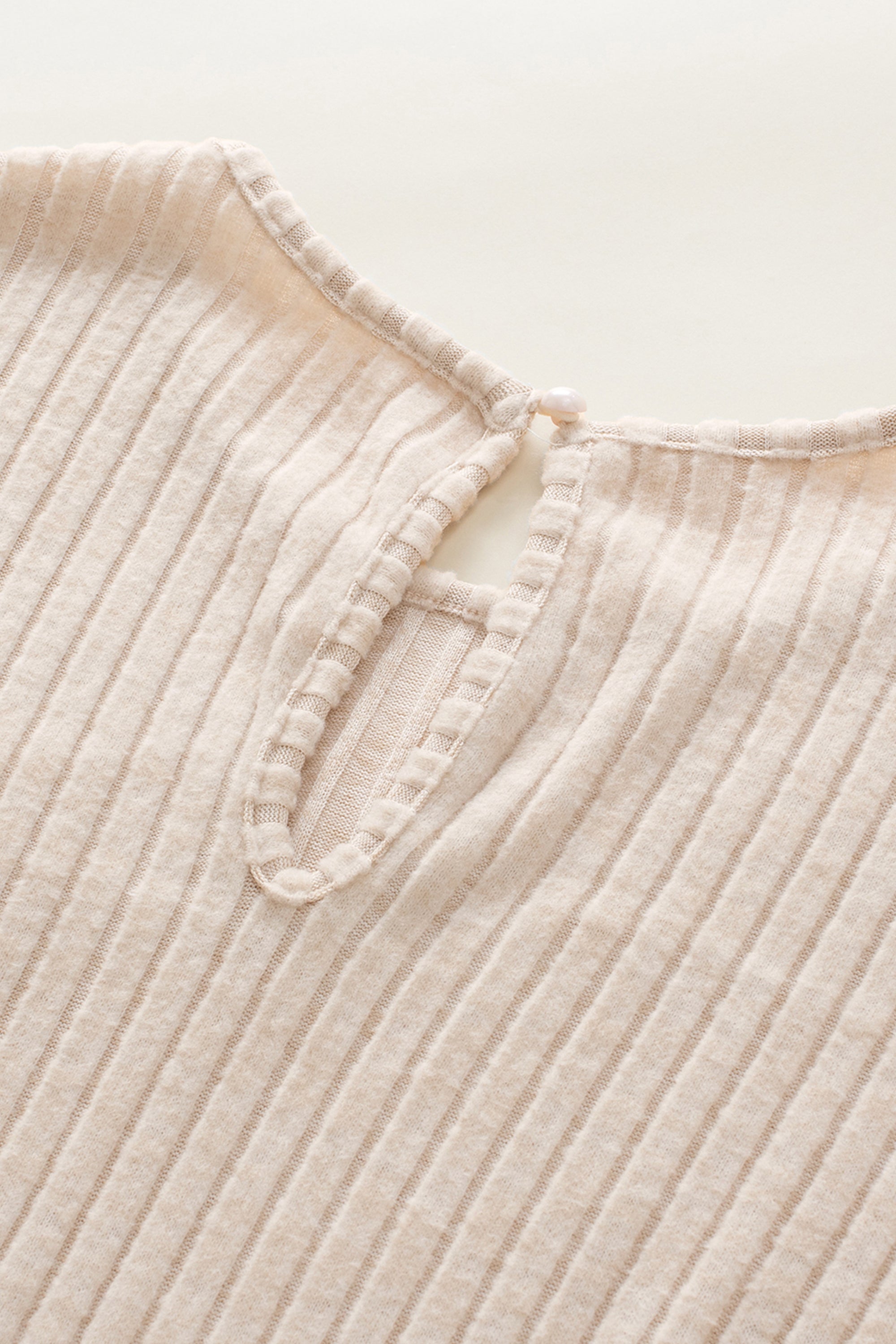 Solid Color Ribbed Jumpsuit